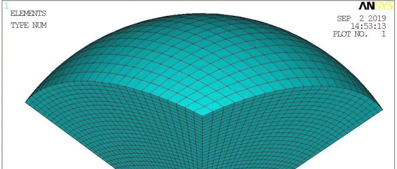 ANSYS Meshing- How to Get Structured Hexahedral Mesh for a Spherome-峰设教育