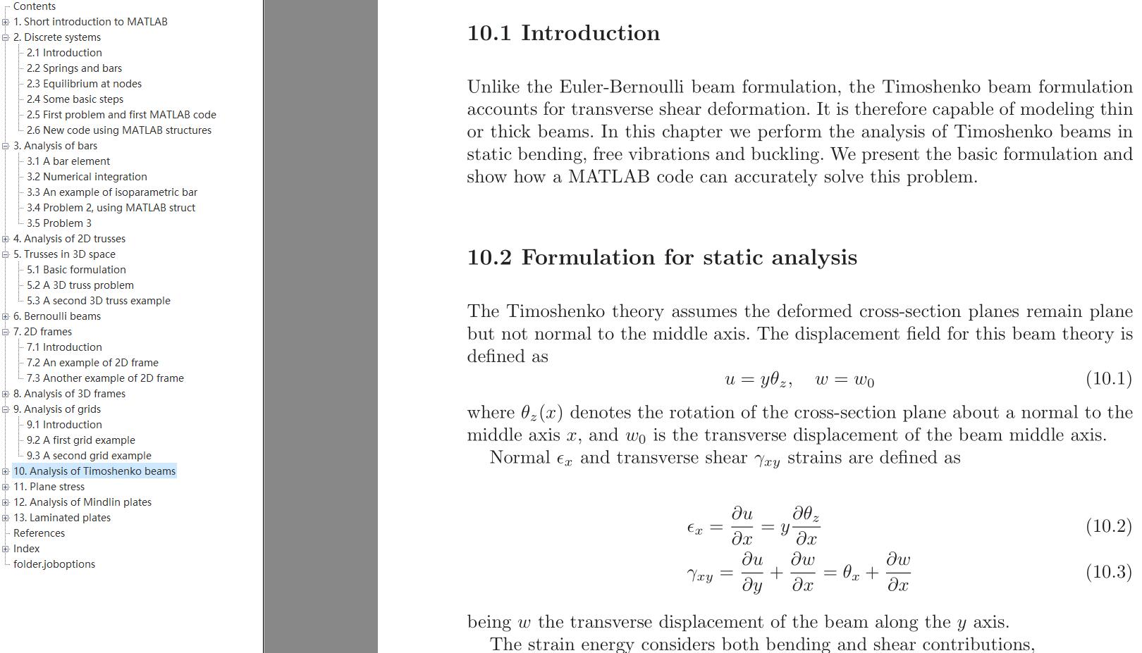 Free PDF | MATLAB Codes for Finite Element Analysis: Solids and ...